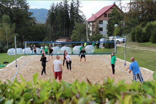 Beach volejbal na teambuildingu v hoteli Sitno